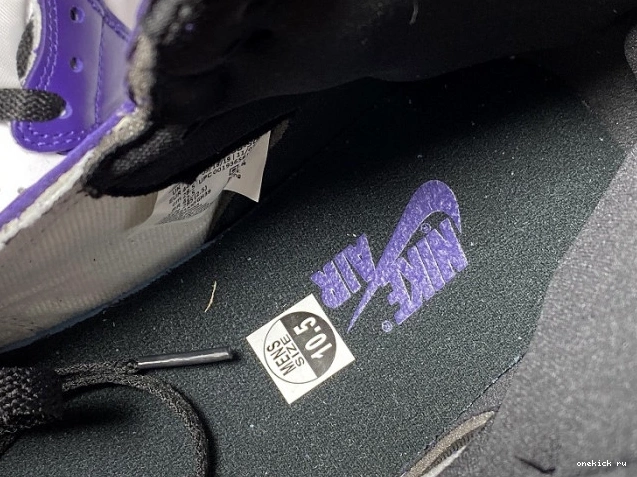 Rep Onekick 555088-500 Court OG Air Jordan Purple 1 High 0729